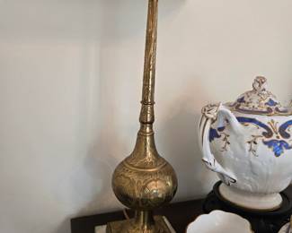 Brass lamps