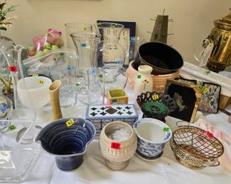 Vases, home decor and accessories 