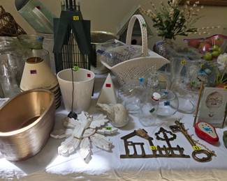 Planters, vases, home decor