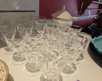 Glassware, vintage