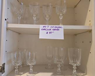 Crystal glass ware