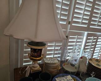 Porcelain lamp