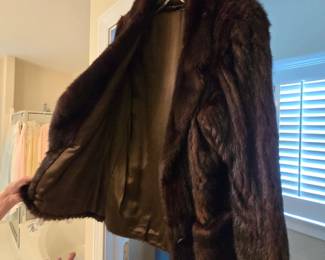 Mink coat