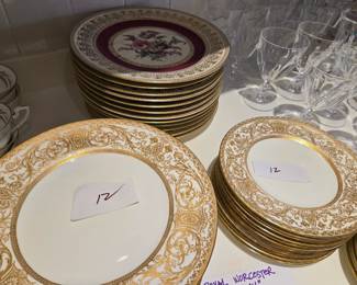Gold accented China, top quality! 