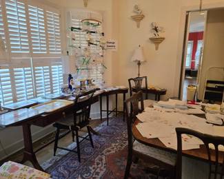 Vintage linen and placemats