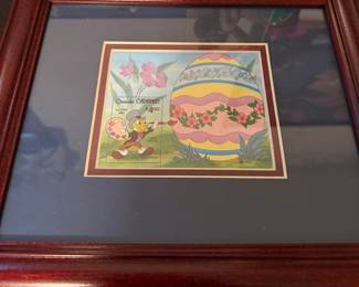 1981 Grenada Grenadines Jiminy Cricket Easter Stamp Souvenir Sheet