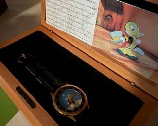 Disney Ward Kimball Signature Series Limited Edition Jiminy Cricket Watch