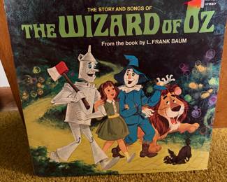 The Story and Songs of The Wizard of Oz Disneyland Record (ST-3957)