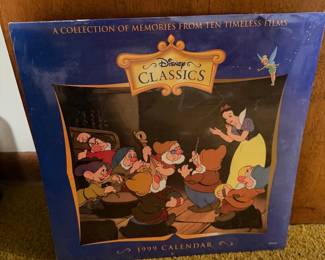 Disney Classics 1999 Wall Calendar: A Collection of Memories From Ten Timeless Films