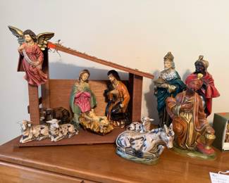 Vintage Fontanini Nativity Set