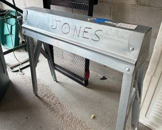 Galvanized Steel Sawhorse