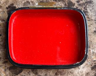 Vintage Signed Russian Lacquered Maritime Seascape Box. Measures 5" x 4". Photo 2 of 3. 