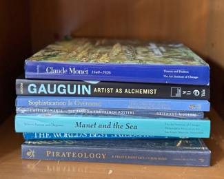 Claude Monet, Gauguin, Manet and the Sea, etc. Coffee Table Books.
