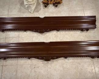 Complete Set of Dismantles Parts for Porter & Sons 9' Renaissance Chippendale Pool / Billards Table. Photo 8 of 10.