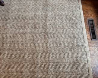 Sisal Rug. Measures 10' 11" x 15'. Photo 1 of 3. 