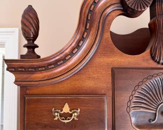 Henry Ford Museum Reproduction 11-Drawer Tall Boy Chest on Chest by Century Furniture. Measures 43" W x 21" D x 77.5" H. Photo 3 of 3. 