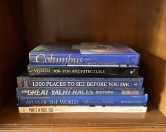 The Great Yacht Races, Atlas of the World & More Coffee Table Books. 