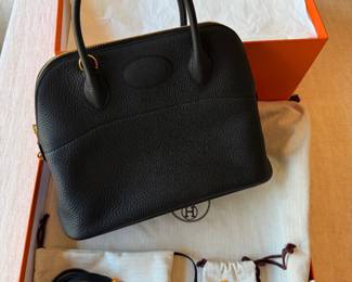 Hermes Bolide 30 in Clemence Leather. Photo 1 of 5. 