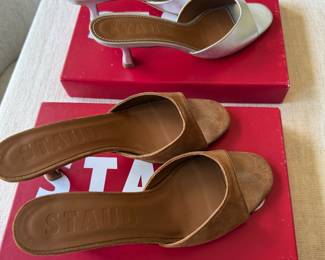 Staud Brigitte Mules -- Unworn. Size 9.5. 