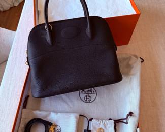 Hermes Bolide 30 in Clemence Leather. Photo 2 of 5. 