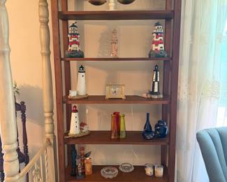 Antique Regency Tall Mahogany Etagere