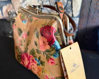 Patricia Nash Laureana Frame Satchel