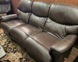 La-Z-Boy James Leather Reclining Sofa