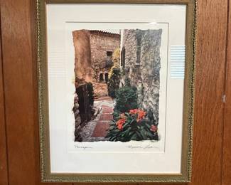Maureen Love "Eze" Framed Print