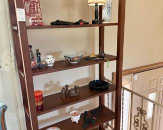Mid-Century Modern Open Etagere Bookshelf