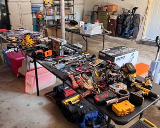 Assorted Power and Hand Tool Collection
