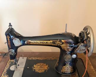 Singer Model 127 "Sphinx" Treadle Sewing Machine