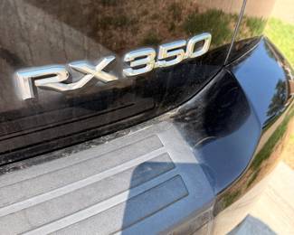 Lexus RX 350 Rear Decklid Emblem