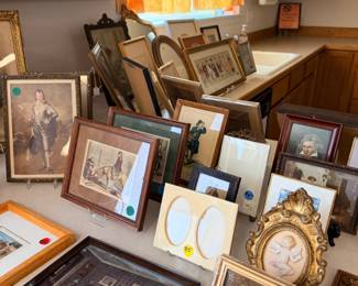 frames and original art