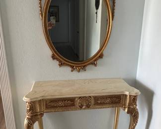 TABLE & MIRROR