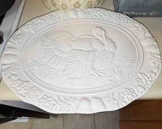 Sanor Ceramica Turkey Platter