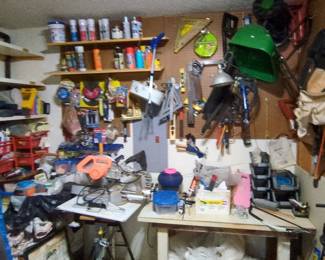 General Garage Workshop Tool Assortment