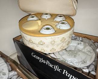 Mitterteich "Green Ming" Porcelain Dinnerware Set
