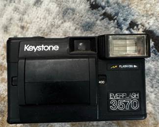 Ricoh AF-77 Panorama and Keystone Everflash 3570 Point-and-Shoot Cameras