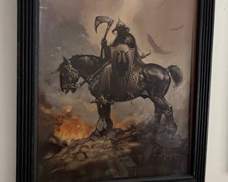 Frank Frazetta Death Dealer Print