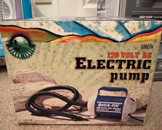 Ozark Trail Quick-Fill Electric Air Pump 68627W with Intex Branding