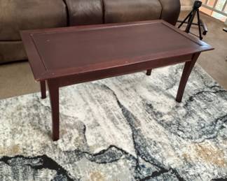 Rectangular Coffee Table with Drawer