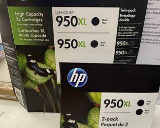 HP 950XL Black Ink Cartridge Twin-Pack