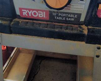 Ryobi BTS15 10-inch Portable Table Saw