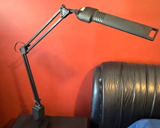 Lival Finland Industrial Black Desk Lamp