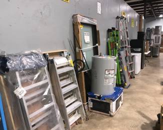 ATTIC LADDERS AND WATER HEATERS