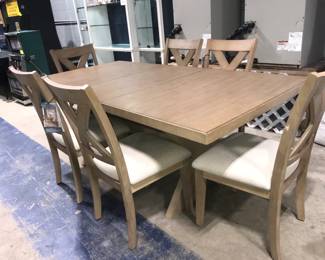 NEW TABLE AND CHAIRS