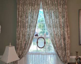 Matching Window Drapes