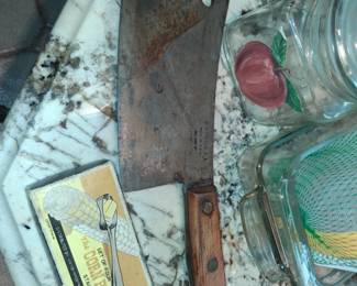 Vintage Briddell Meat Cleaver