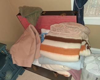 Tons of blankets