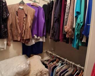 Assortment of women's dress clothes Large and Extra Large
